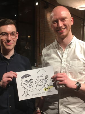 Event Caricature Party with Rich Caricaturist Staffordshire