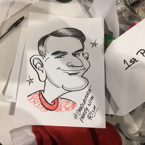 Event Caricature Party with Rich Caricaturist Staffordshire