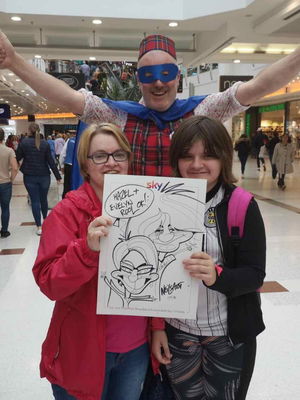 Event Neil Thomson Caricaturist Scotland