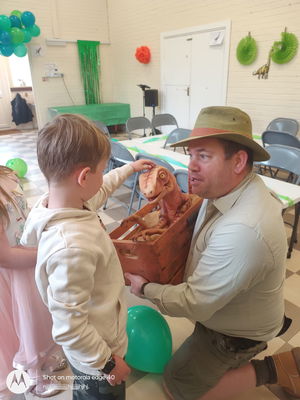 Event Dougie the Dino Mix and Mingle Entertainer Norfolk