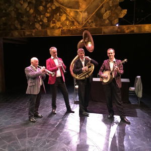 Daniel M booked The Storyville Strutters for  their wedding in Warwickshire The Storyville Strutters Jazz Band Review Wedding Warwickshire