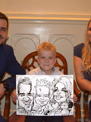 Event Francesco Caricatures Caricaturist London