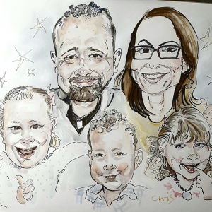Doodle Me 2 Caricaturist Review Wedding Fife