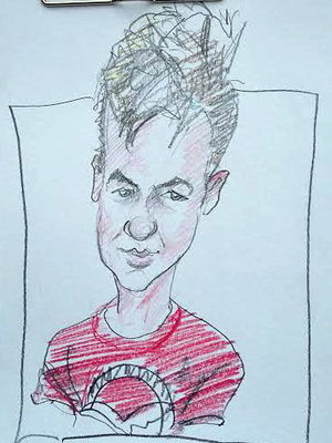Event Chris Caricatures Caricaturist London