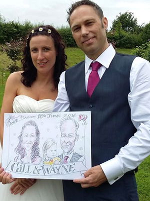 Event Chris Caricatures Caricaturist London