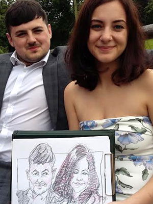 Event Chris Caricatures Caricaturist London