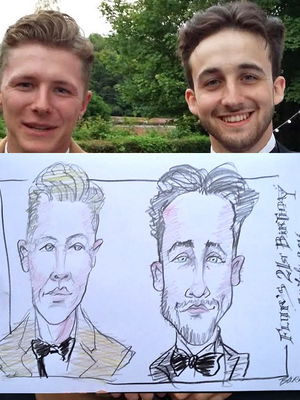 Event Chris Caricatures Caricaturist London