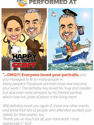 Event The Super Caricaturist Caricaturist Berkshire