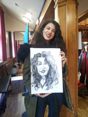 Event Doodle Me 2 Caricaturist West Lothian