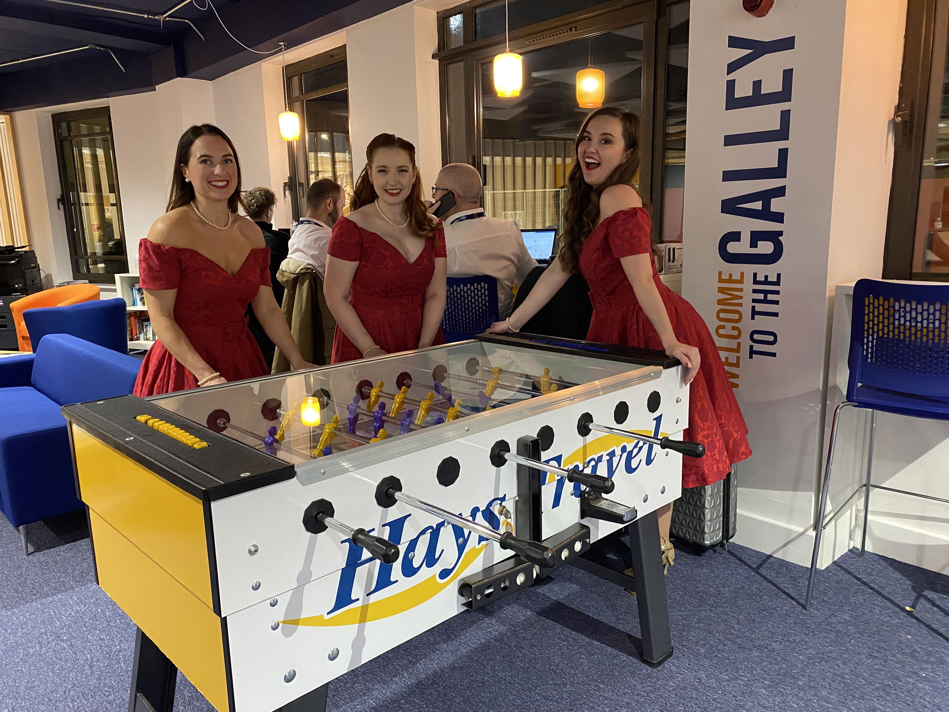 The Jinglettes Christmas Band Review Corporate Event Newcastle upon Tyne