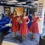 Catherine J booked The Jinglettes for their event in Newcastle upon Tyne The Jinglettes Christmas Band Review Corporate Event Newcastle upon Tyne