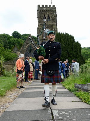 Event Royal Marines Piper Piper Gloucestershire