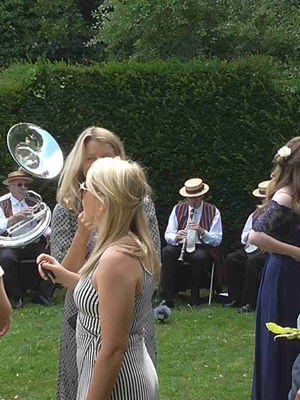 Event Burgundy Boater Band Jazz Band Hampshire