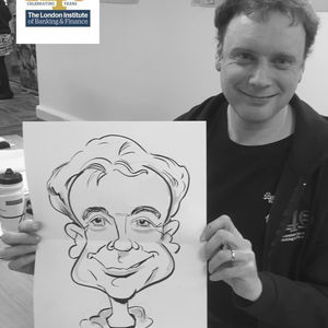 The Super Caricaturist Caricaturist Corporate Event West Sussex