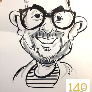 The Super Caricaturist Caricaturist Corporate Event West Sussex