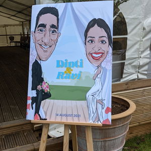 The Super Caricaturist Caricaturist Wedding Surrey