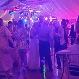 Jasmin S booked CJ Discos for their wedding in Cheshire CJ Discos Wedding DJ Review Wedding Cheshire