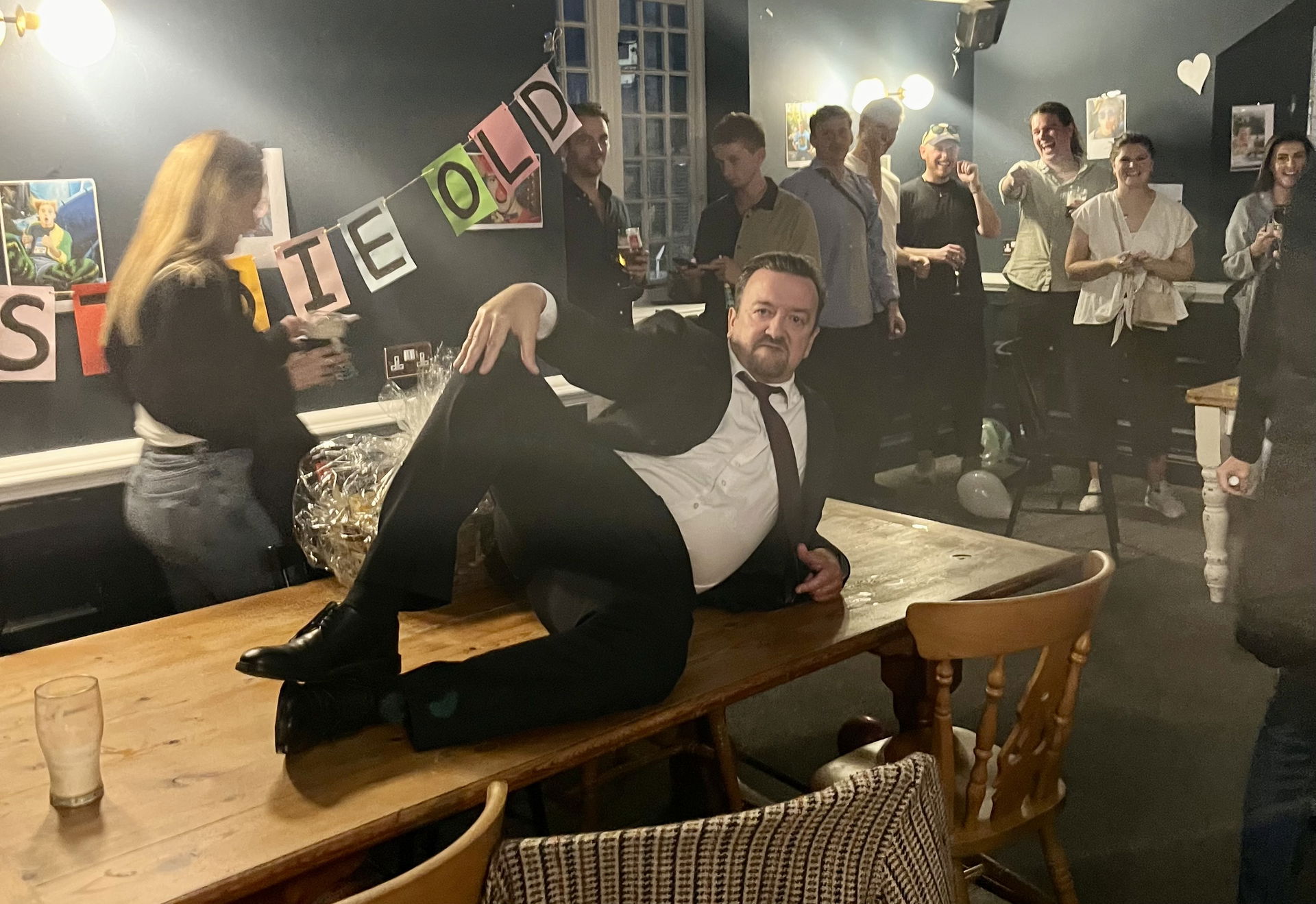 Ricky Gervais David Brent Lookalike Lookalike Review Private Party London