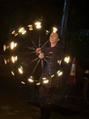 Event Fiyre Circus Collective Stilt and Fire Performer Staffordshire