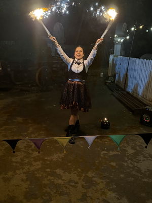 Event Fiyre Circus Collective Stilt and Fire Performer Staffordshire