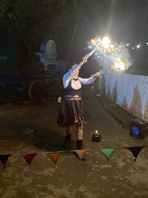 Event Fiyre Circus Collective Stilt and Fire Performer Staffordshire