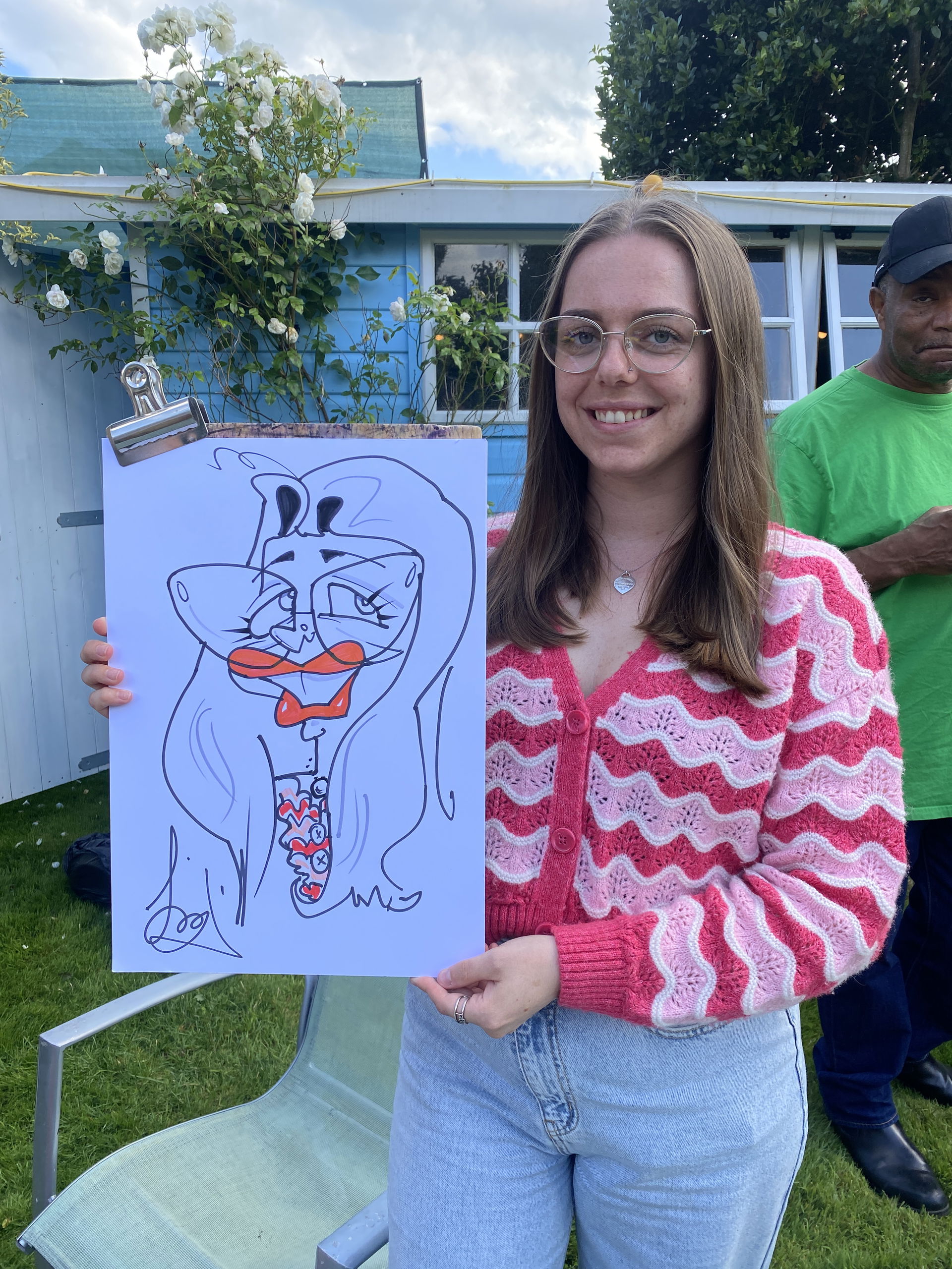 Soozi Caricaturist Caricaturist Review Private Party West Sussex