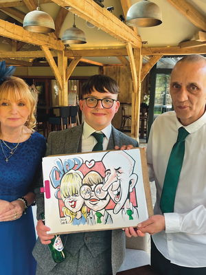 Event Caricatude Caricaturist Lancashire