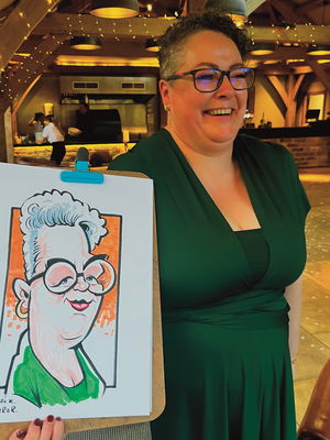 Event Caricatude Caricaturist Lancashire