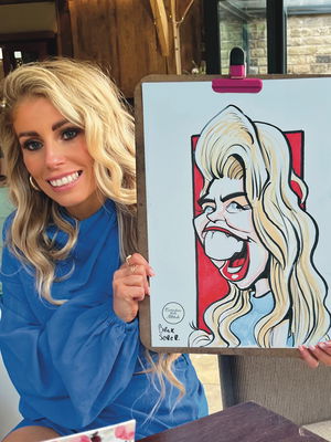 Event Caricatude Caricaturist Lancashire