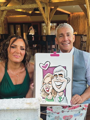 Event Caricatude Caricaturist Lancashire