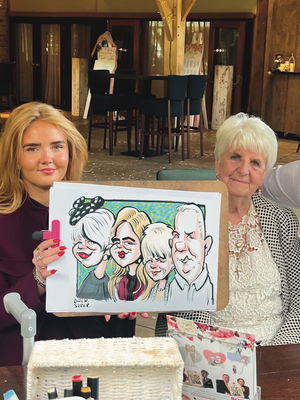 Event Caricatude Caricaturist Lancashire