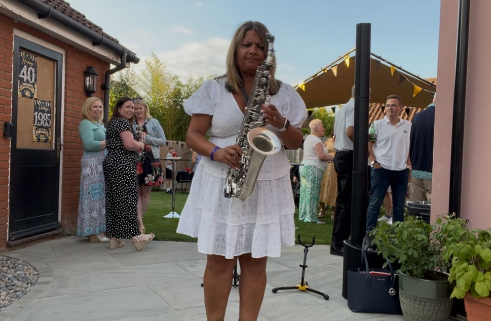 Mads on Sax Saxophonist Review Private Party Essex