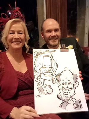 Event Caricatures by Tom Caricaturist Darlington, County Durham