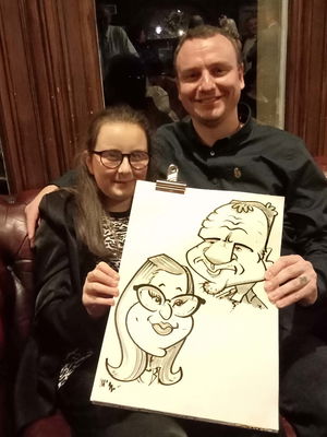 Event Caricatures by Tom Caricaturist Darlington, County Durham