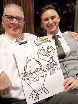 Event Caricatures by Tom Caricaturist Darlington, County Durham