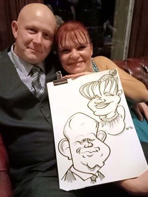 Event Caricatures by Tom Caricaturist Darlington, County Durham