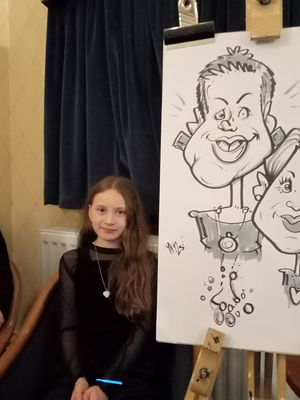 Event Caricatures by Tom Caricaturist Darlington, County Durham