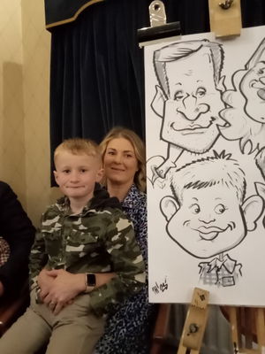Event Caricatures by Tom Caricaturist Darlington, County Durham