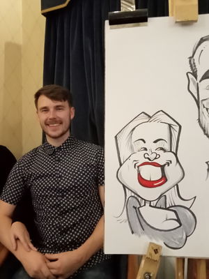 Event Caricatures by Tom Caricaturist Darlington, County Durham