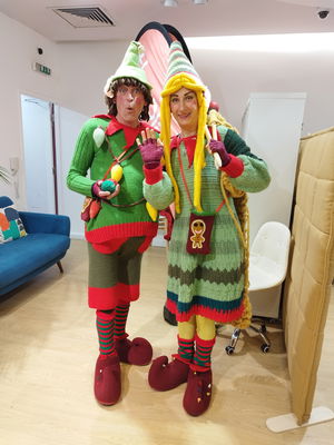 Event Wooden Figurine Living Statue London