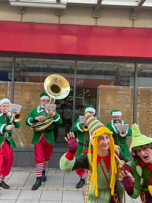Event The Knitted Elves Christmas Walkabout Act London