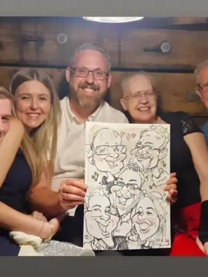 Event Francesco Caricatures Caricaturist London