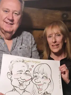 Event Francesco Caricatures Caricaturist London