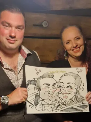 Event Francesco Caricatures Caricaturist London