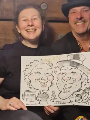 Event Francesco Caricatures Caricaturist London