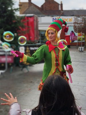 Event Wooden Figurine Living Statue London