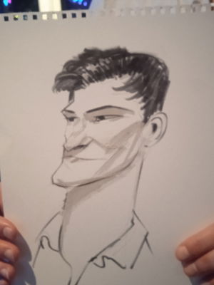 Event Mark Reeve Caricaturist London