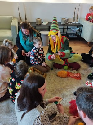 Event The Knitted Elves Christmas Walkabout Act London