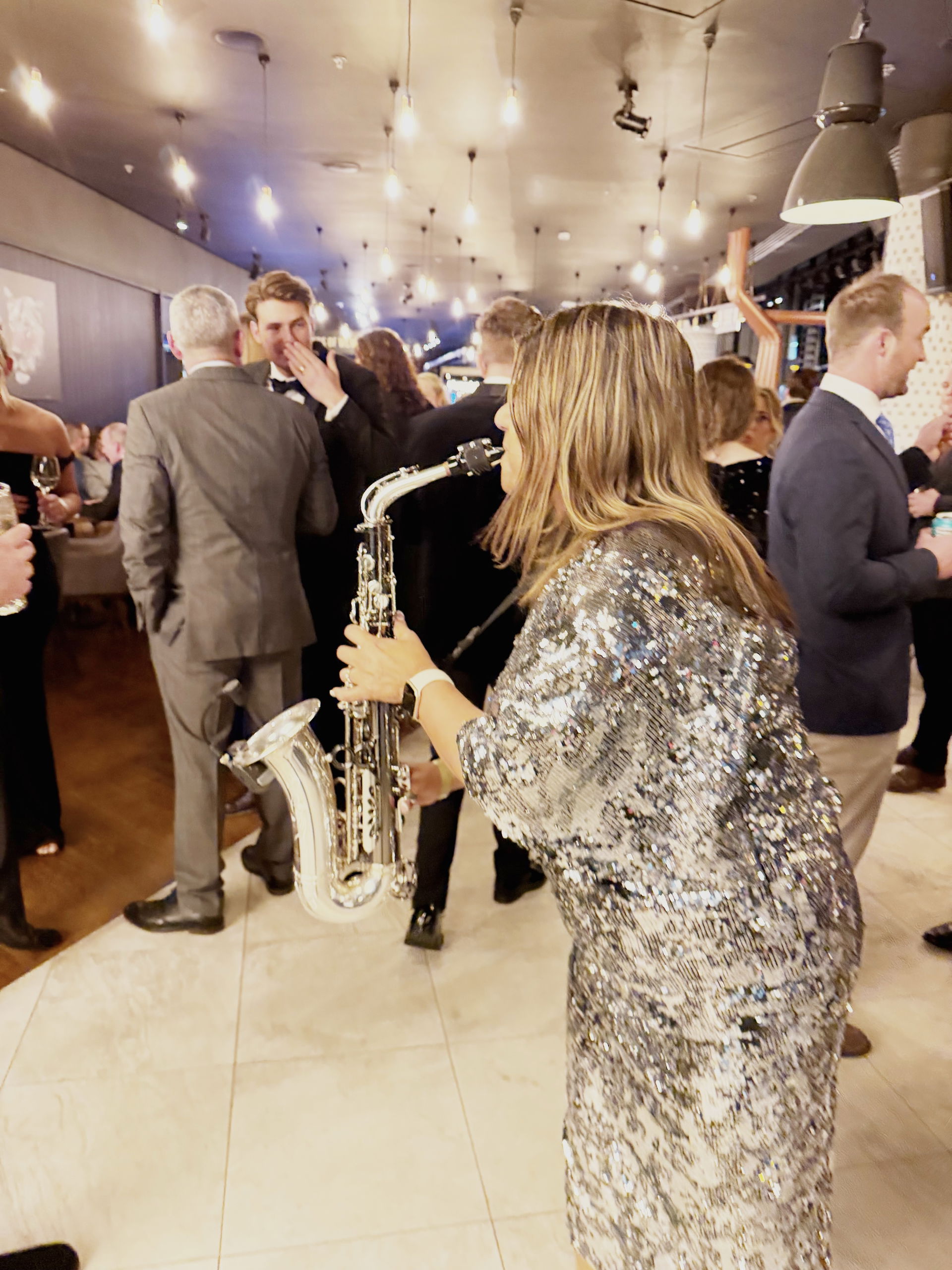 Mads on Sax Saxophonist Review Corporate Event London