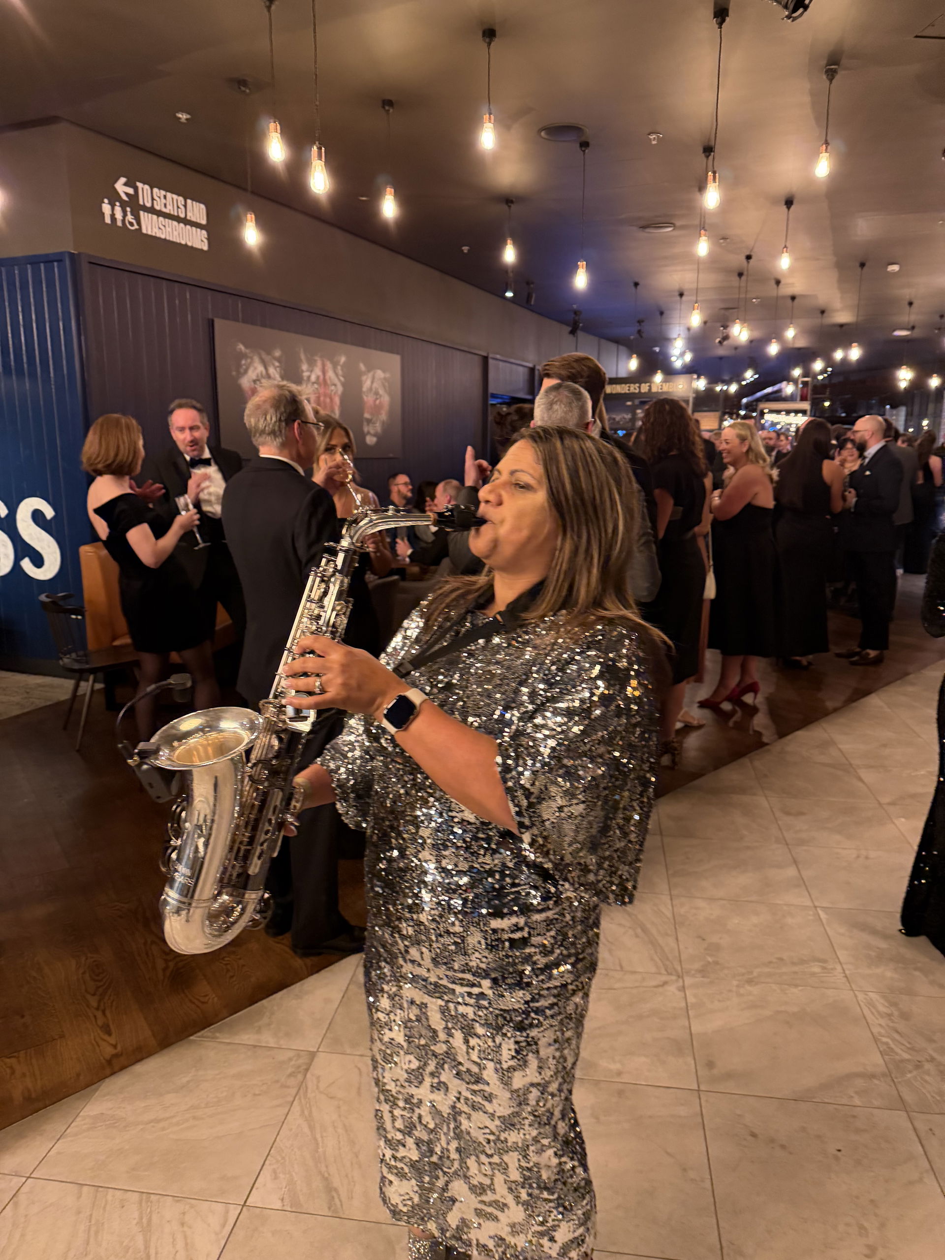 Mads on Sax Saxophonist Review Corporate Event London